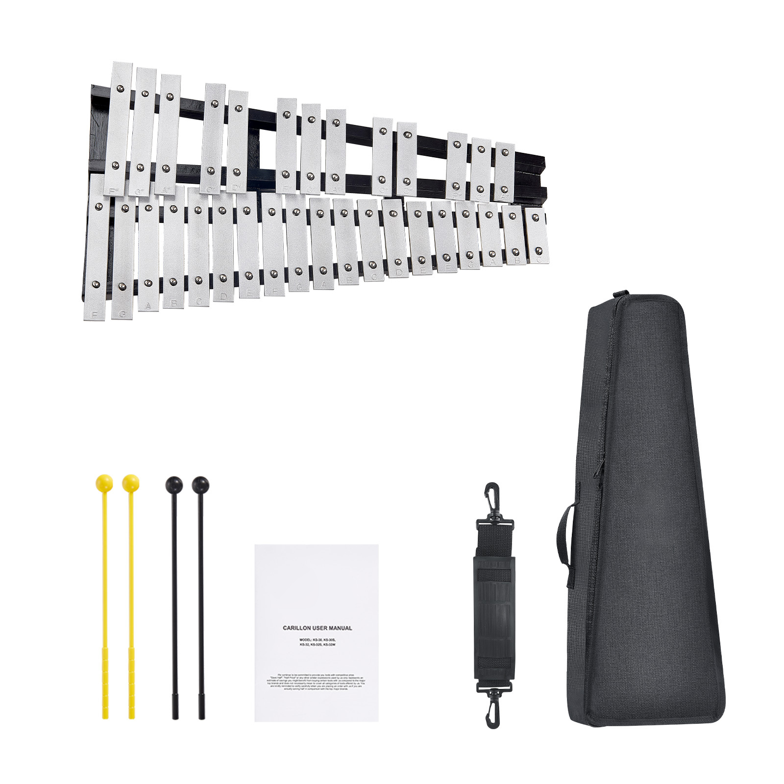 Musical Instrument Harmonium - SucceBuy Glockenspiel de 32 Notas, Xilófono,
