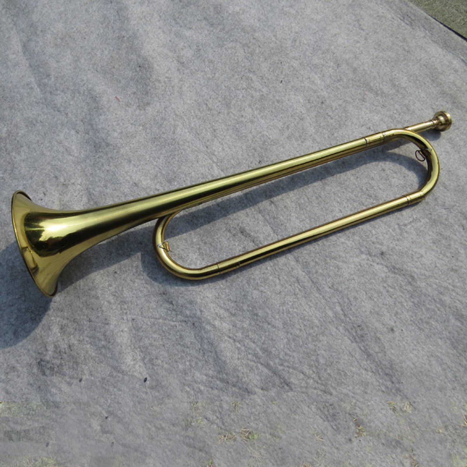 Trompeta de Latón en Do Bemol, - Musical Instrument Bugle reseña y precio