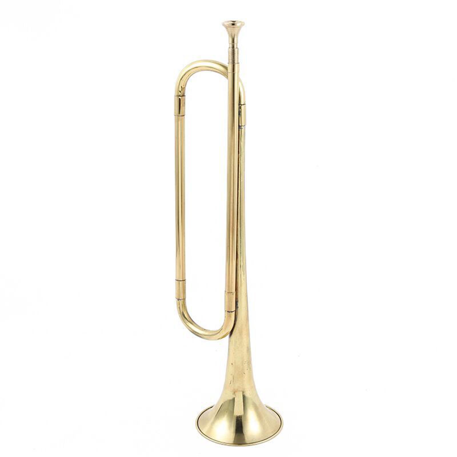 Trompeta de Latón en Do Bemol, - Musical Instrument Bugle reseña y precio