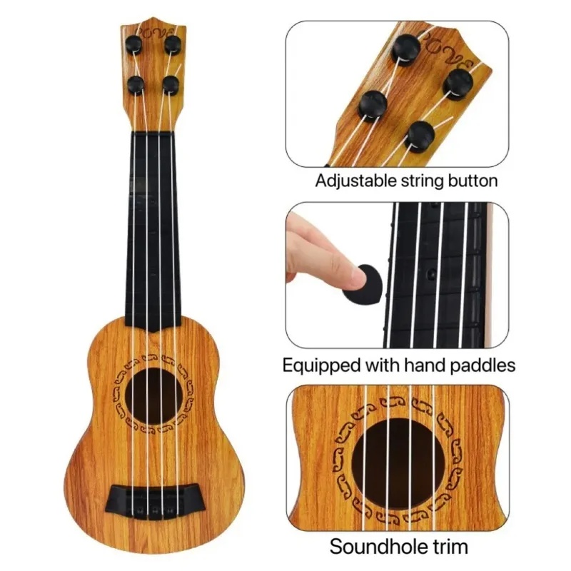 Ukelele de juguete de 35 cm, i - Musical Instrument Harmonium reseña y precio