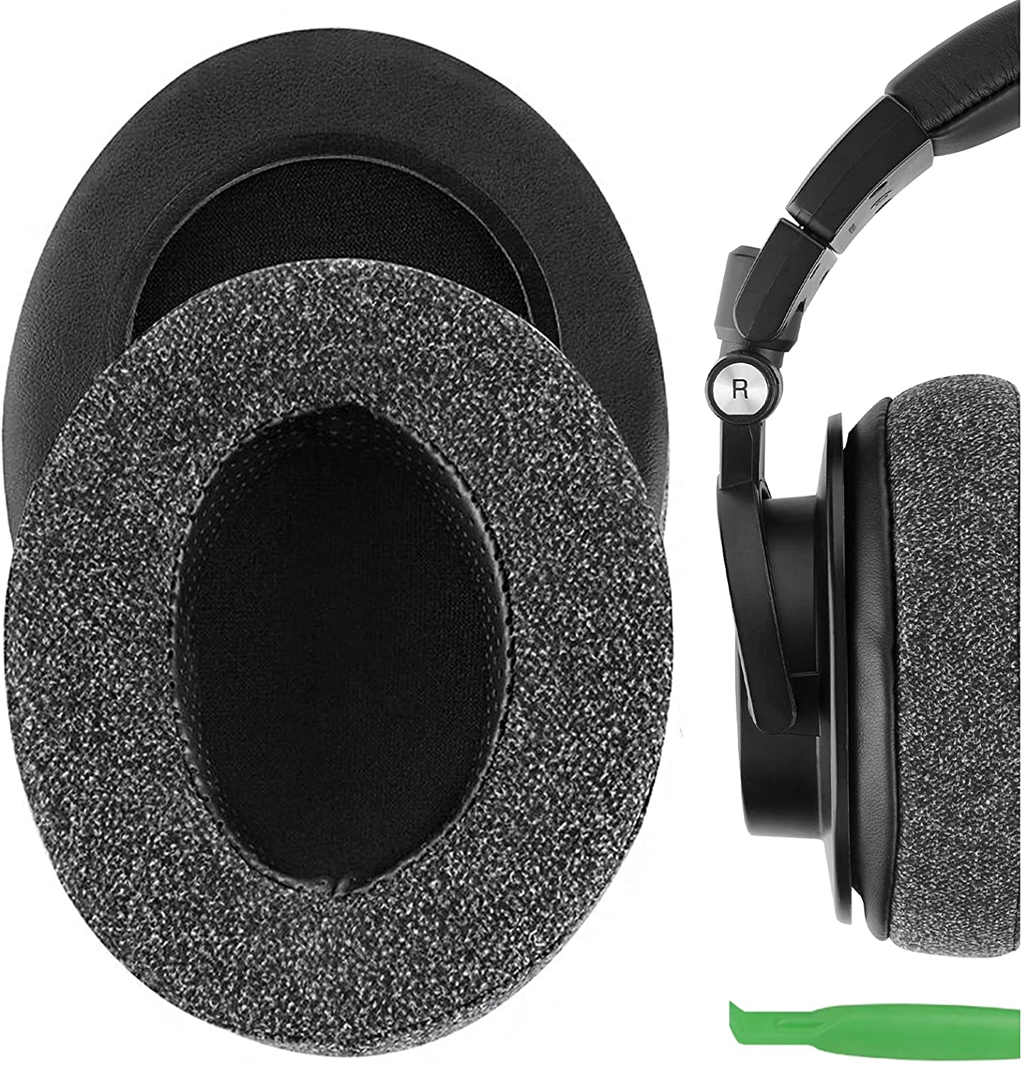 Almohadillas de repuesto de li - Audio Technica Headphone Ath-M50X reseña y precio